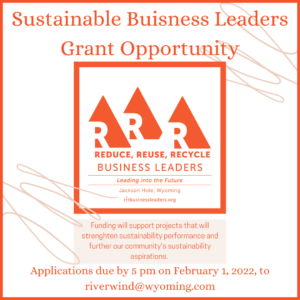 Sustainable Buisness Leaders Grant Opportunity