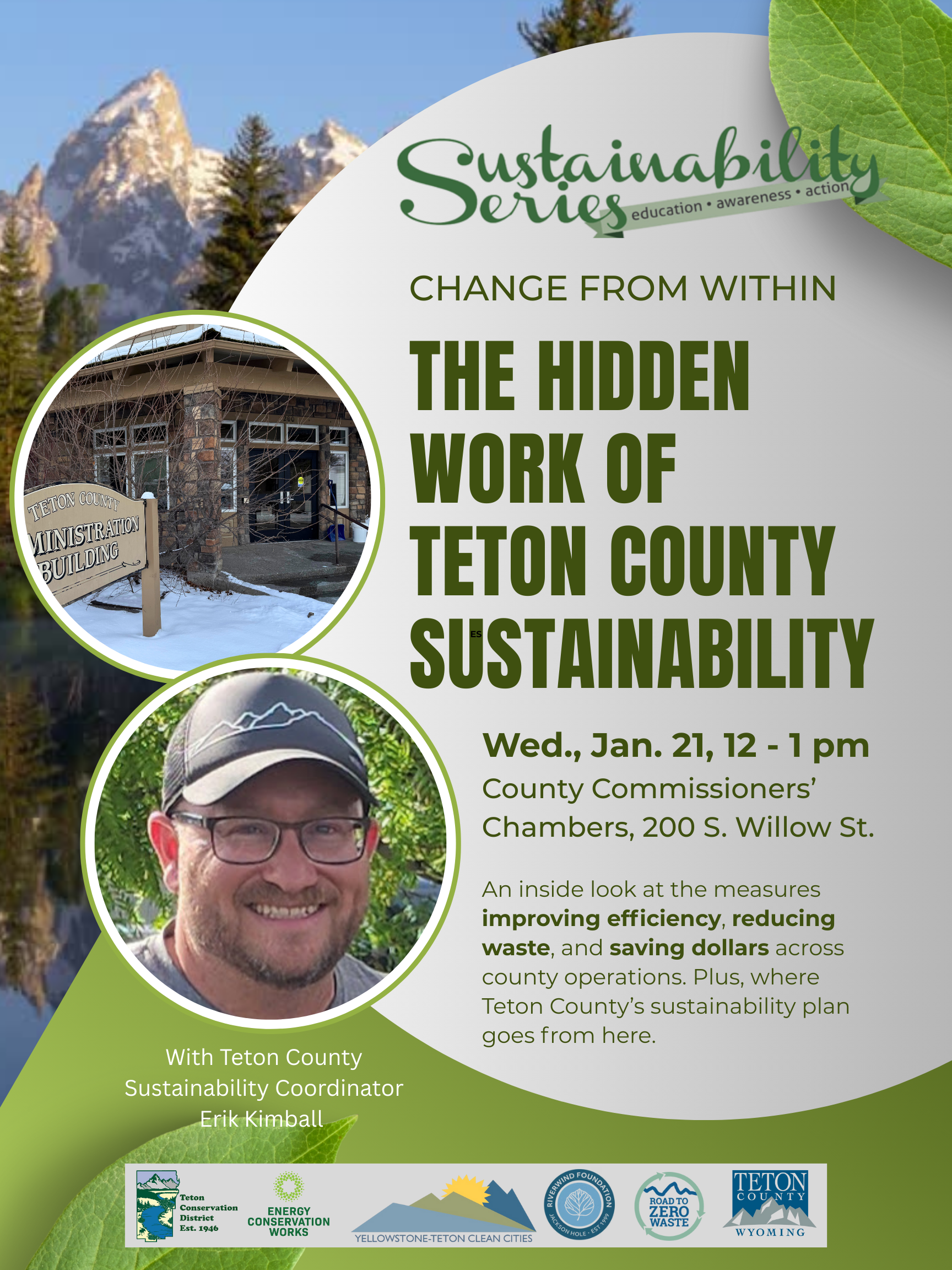 Flyer sustainability series teton county